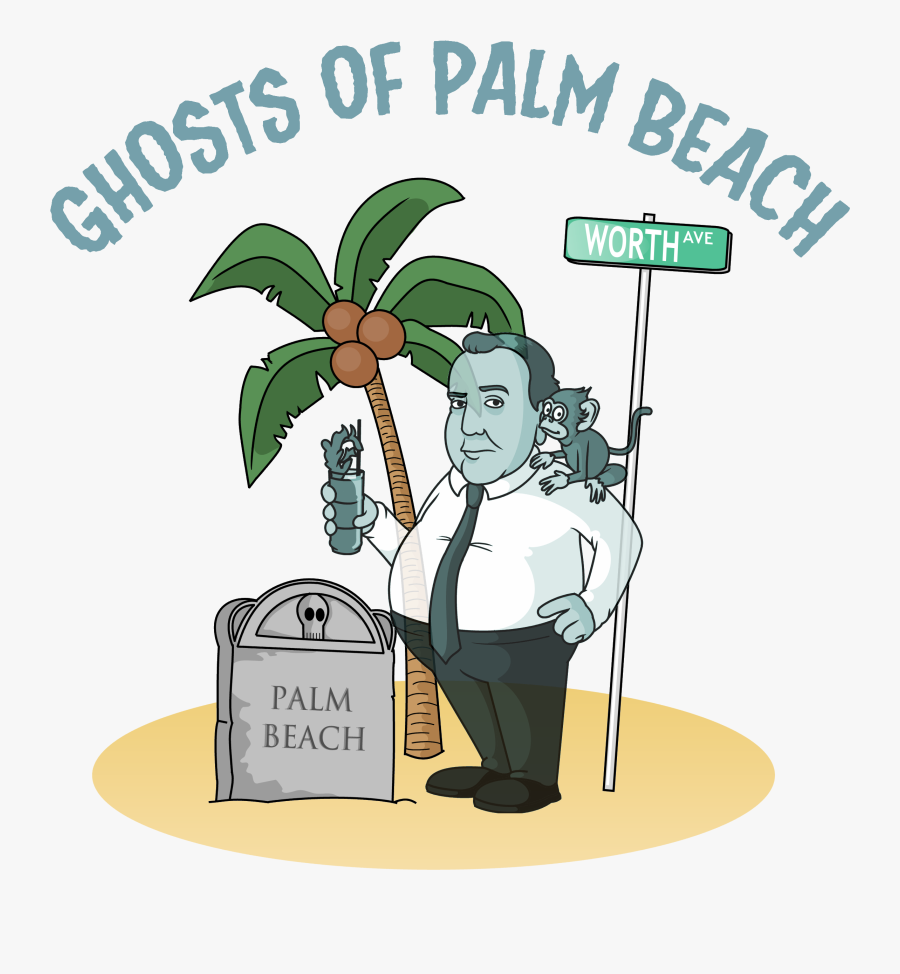 Blog 1a Lgo Of Ghosts Of Palm Beach - Illustration, Transparent Clipart