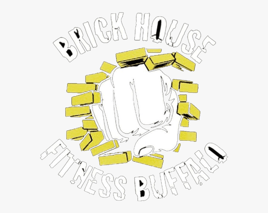 Brick House Fitness Logo - Illustration, Transparent Clipart
