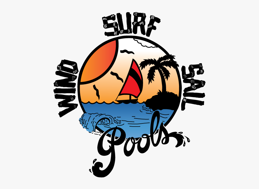 Wind Surf & Sail Pools, Transparent Clipart
