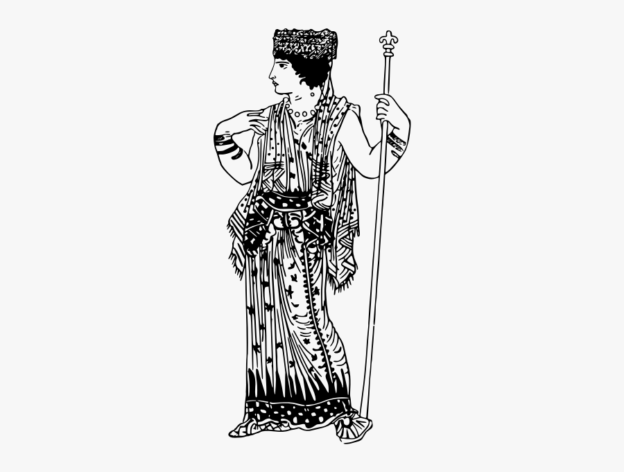 Greek Dress Illustration - Portable Network Graphics, Transparent Clipart
