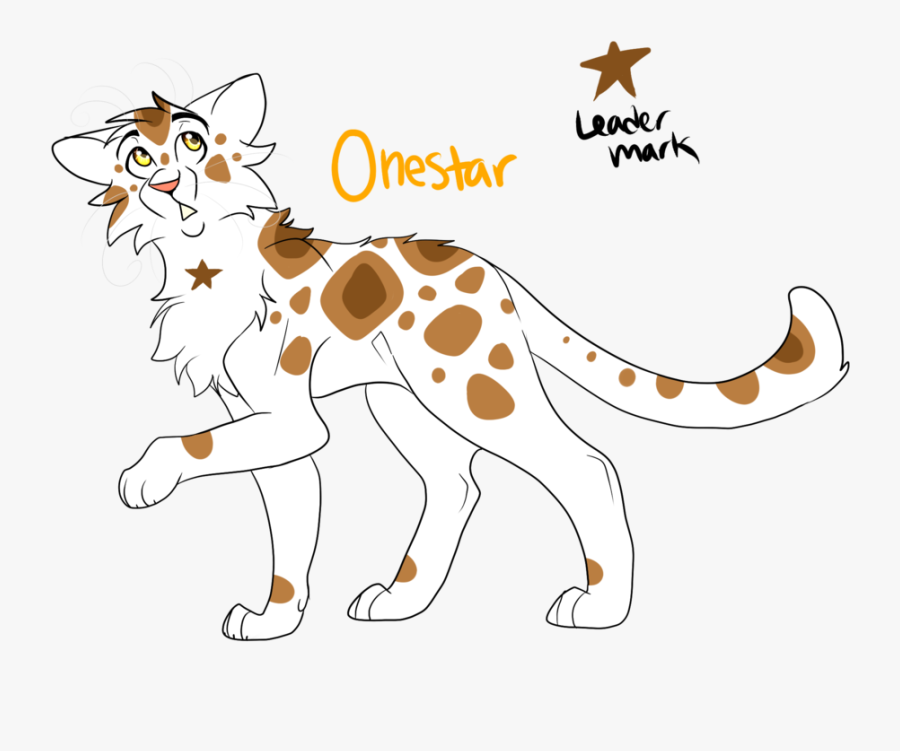 Onestar - - Warrior Cats - - - Warrior Cats Leader Marks, Transparent Clipart
