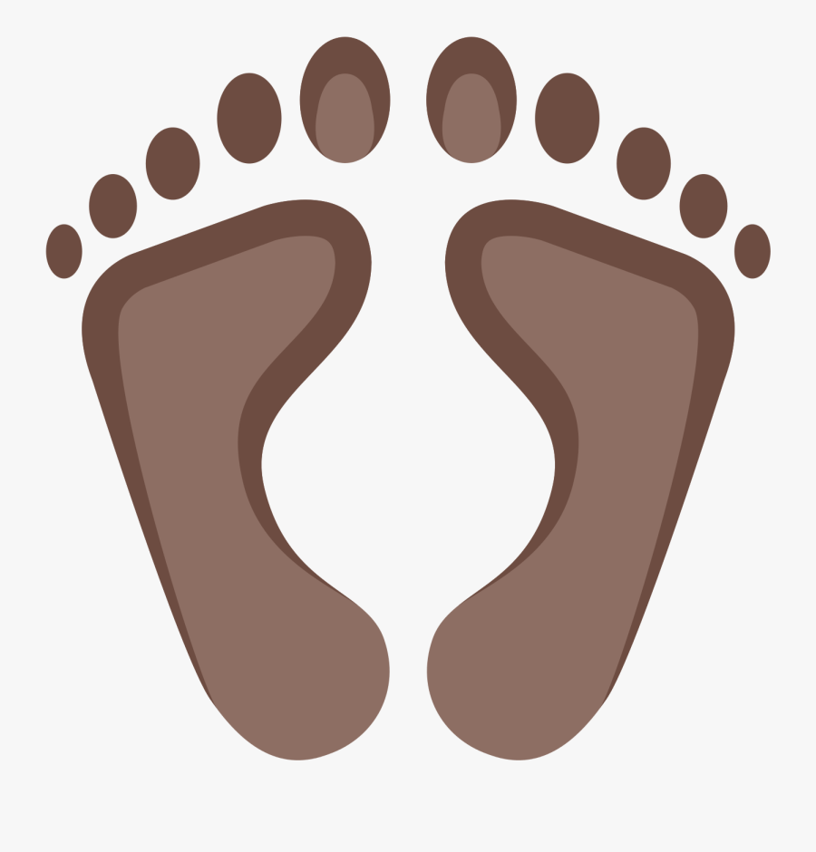 Transparent Stone Pathway Clipart - Baby Feet With Heart Translarent, Transparent Clipart