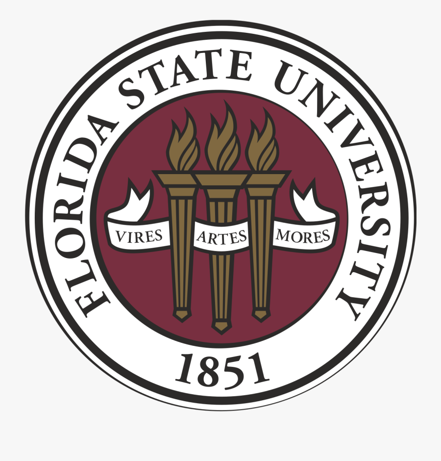 Florida State University Seal, Transparent Clipart