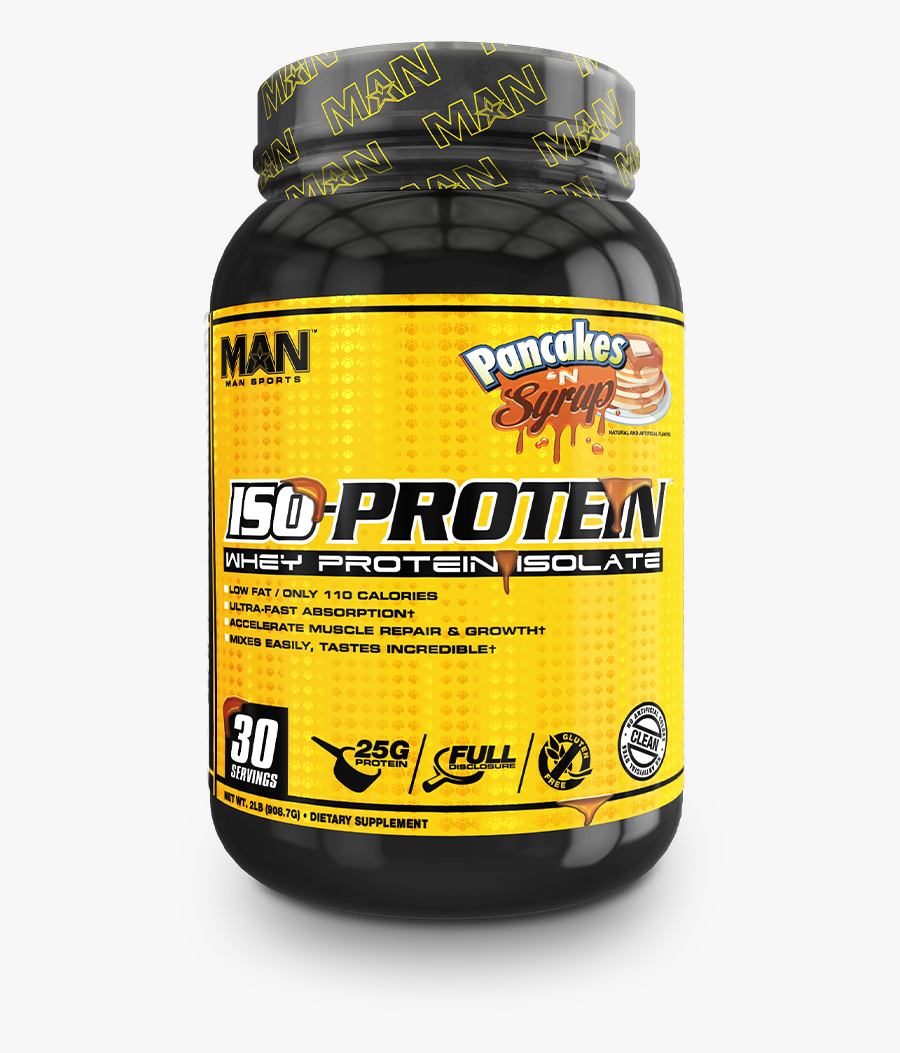Man Sports Iso Protein, Transparent Clipart