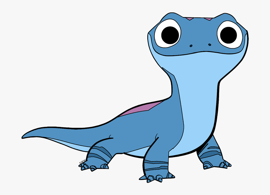 Lizard From Frozen 2, Transparent Clipart