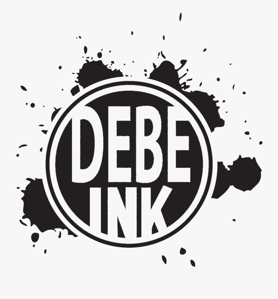 Debe Ink - Color Blue Paint Splash Png, Transparent Clipart