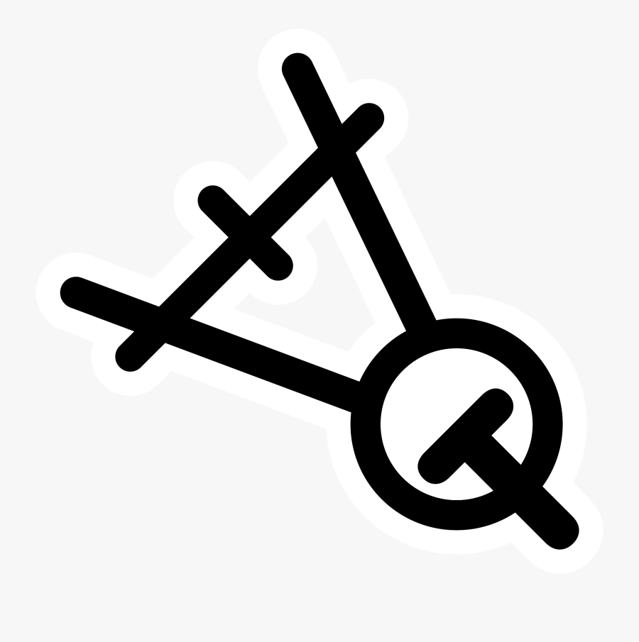 Angle,symbol,line - Cross, Transparent Clipart