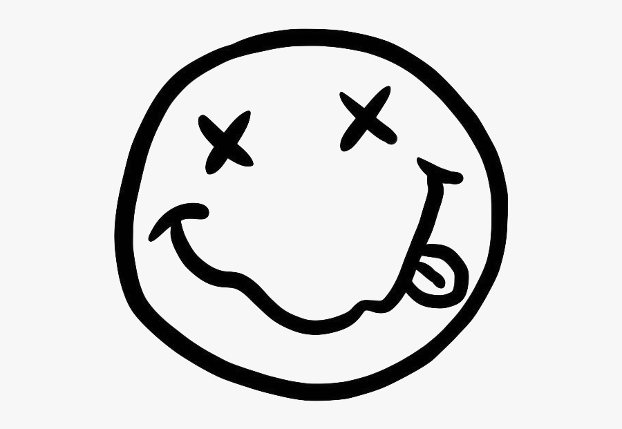 Nirvana, Music, And Transparent Image - Nirvana Smiley Face Png, Transparent Clipart