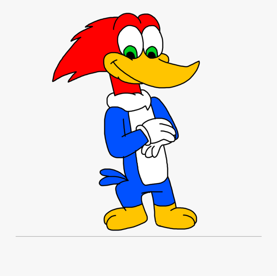 Woody Woodpecker Doing Gangnam Style By Marcospower1996 - New Woody Woodpecker Drawing, Transparent Clipart
