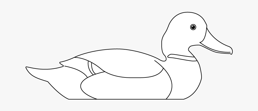 How To Make A Duck Decoy - Duck, Transparent Clipart