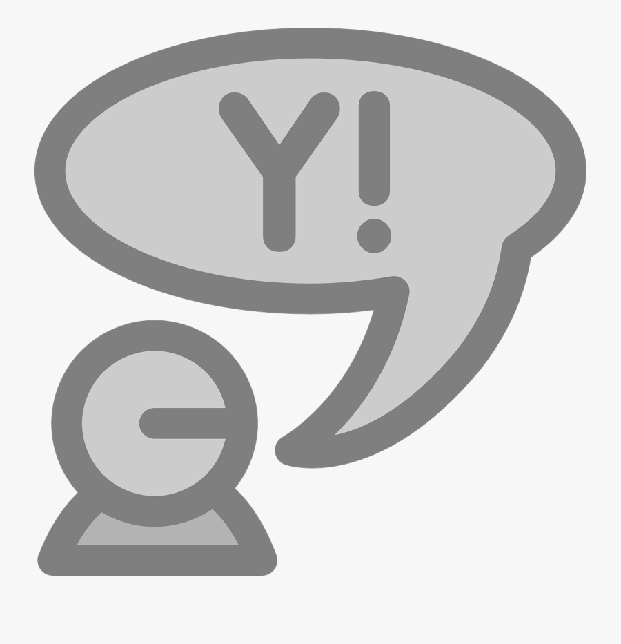 Chat Yahoo Instant Messenger Free Photo - Rip Yahoo Messenger, Transparent Clipart