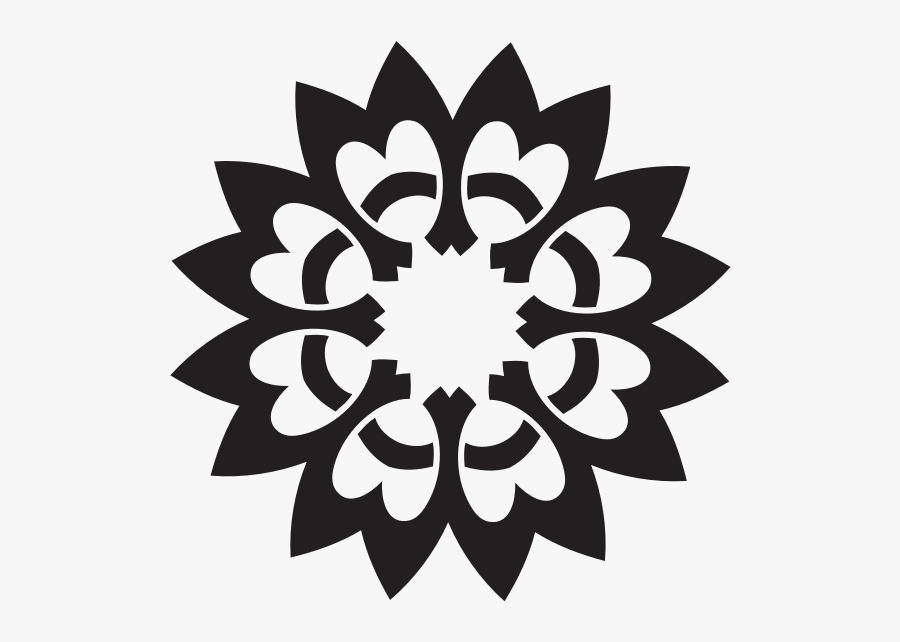 Floral Silhouette Clip Art - International Marketing Trends Conference, Transparent Clipart