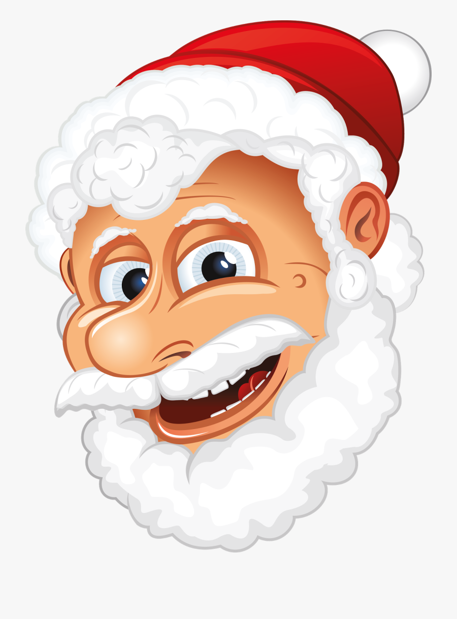 Santa Holding A Sign Png, Transparent Clipart