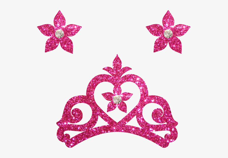 Dsc Conjunto Coroa Princesa - Princesa Pink Coroa Png, Transparent Clipart