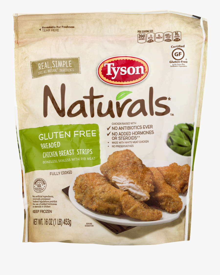 Tyson Gluten Free Chicken Strips, Transparent Clipart