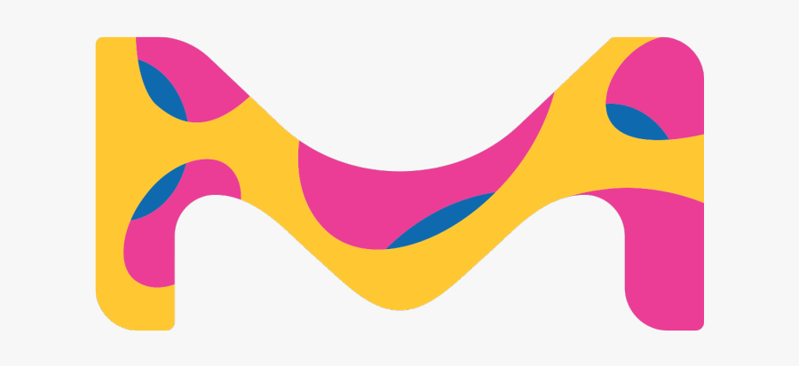 Vibrant M, Transparent Clipart