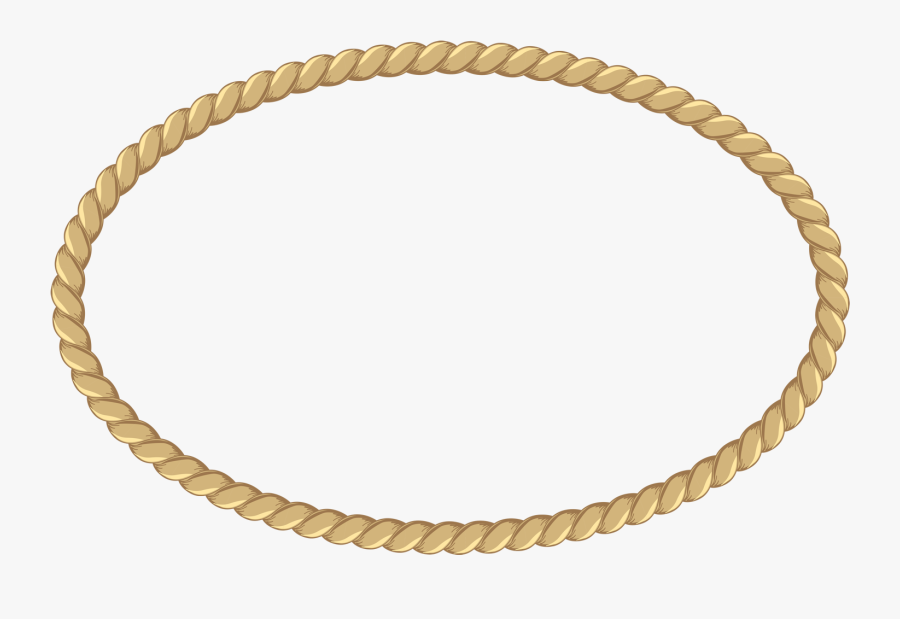 Овальная-веревочка Rope Frame, Hemp, Clip Art, Illustrations - Rope Circle Png, Transparent Clipart