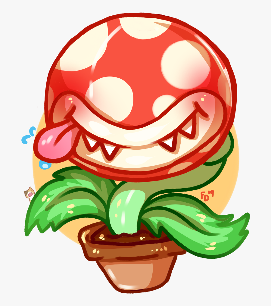 Piranha Plant [p], Transparent Clipart