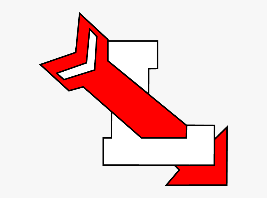 School Logo - Lowell High School Red Arrows, Transparent Clipart