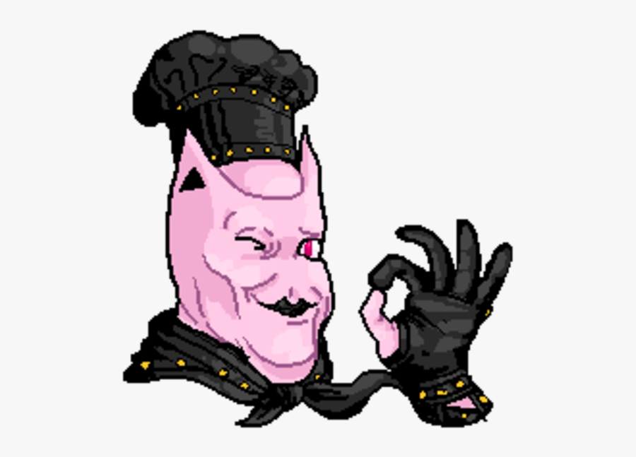 Pink Cartoon Fictional Character - Jojo Killer Queen Funny ...
