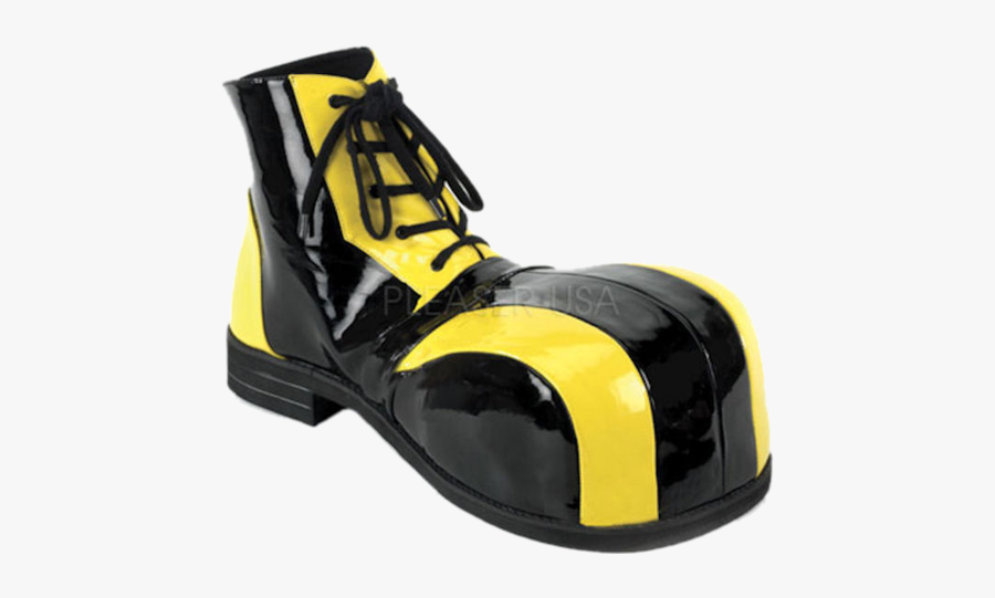 Clown Shoes Png - Yellow And Black Clown Shoes, Transparent Clipart