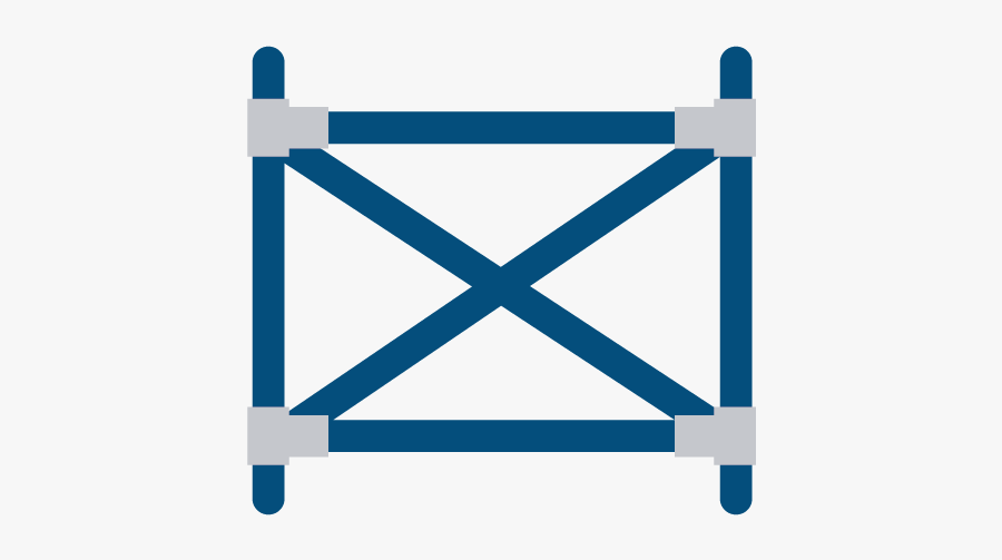 Scaffolding & Shoring - Transmission High Lines Svg, Transparent Clipart