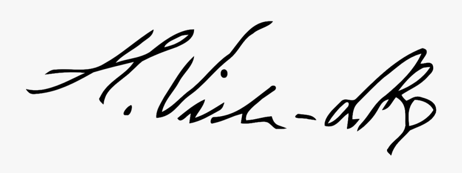 Villa-lobos Signature Vector - Assinatura Villa Lobos, Transparent Clipart