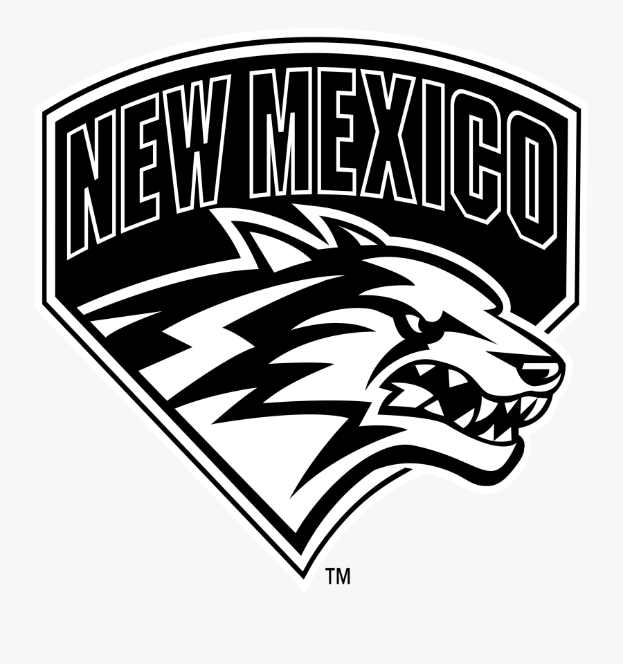 Unm Lobos Logo Png Transparent - New Mexico Lobos, Transparent Clipart