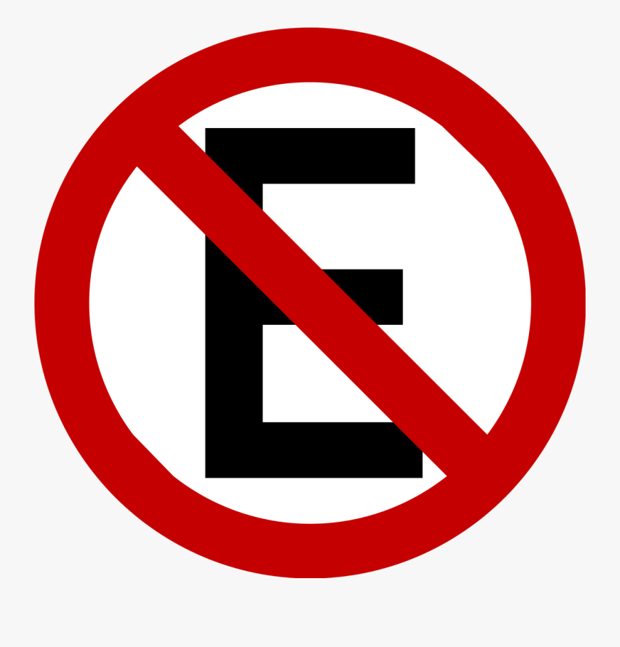 Transparent No Parking Signs Clipart - Estacionamento Png, Transparent Clipart