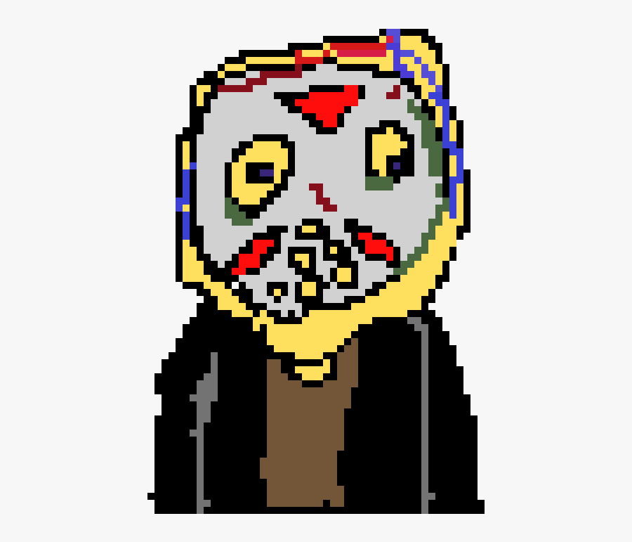 Pixel Art Jason Voorhees , Png Download - Illustration, Transparent Clipart