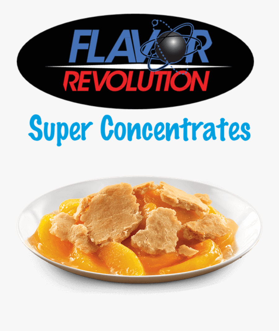 Peach Cobbler Super Flavor Revolution - Flavor, Transparent Clipart