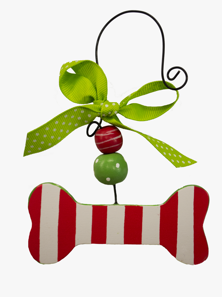 Dog Bone Striped, Transparent Clipart