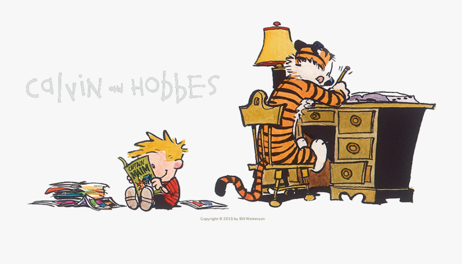 About Main Image1 Edit - Calvin And Hobbes, Transparent Clipart