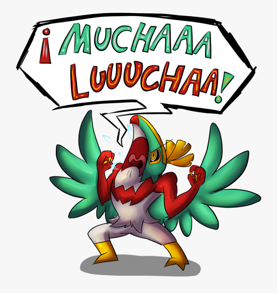 Mucha Hawlucha, Transparent Clipart