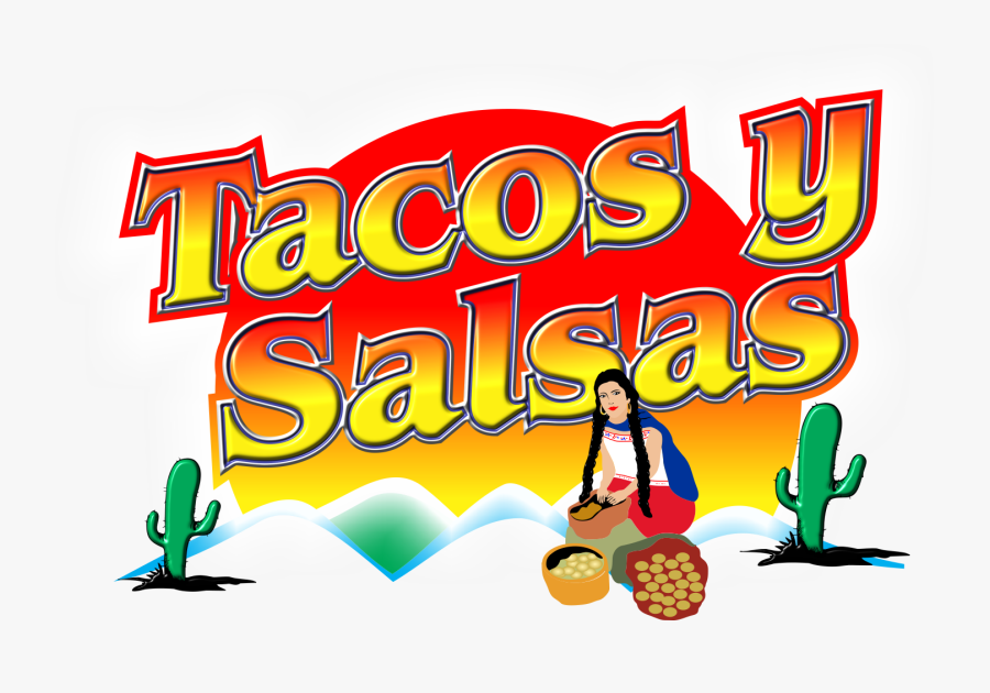 Tacos Y Salsas - Illustration, Transparent Clipart
