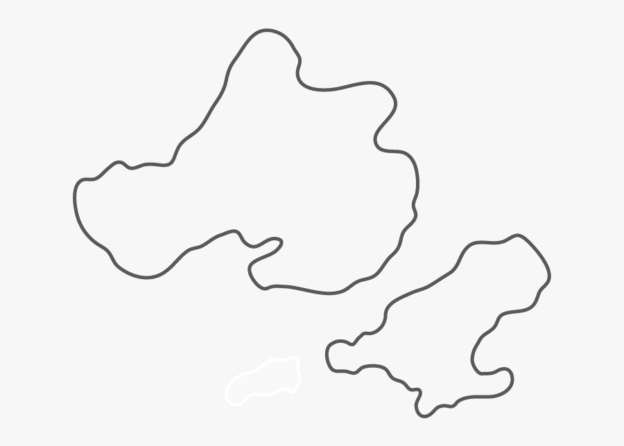 Illustrated Map Of Madison, Wi Showing Outlines Of - Line Art, Transparent Clipart