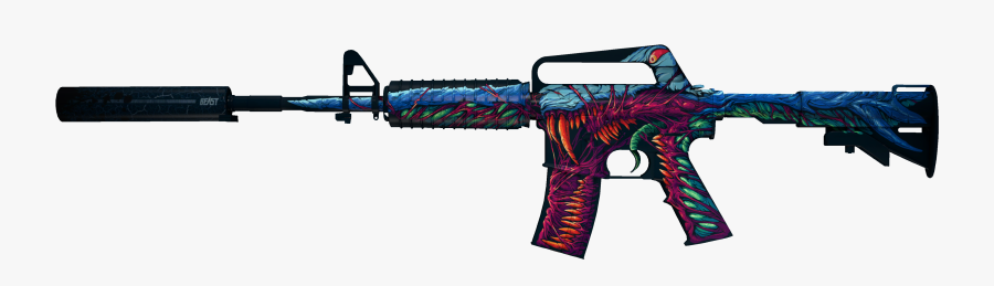 Global Offensive M4a1 S M4 Carbine Atomic Alloy Weapon - M4a1 S, Transparent Clipart