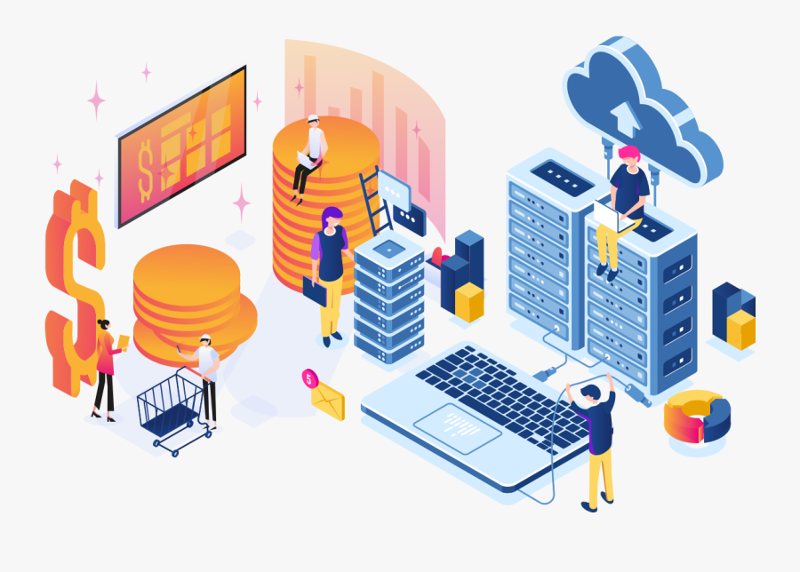 Business Hosting, Transparent Clipart