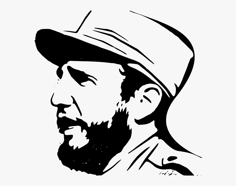 Fidel Castro T Shirt, Transparent Clipart