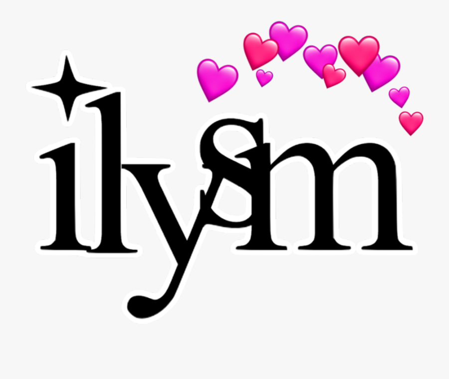 #ilysm #forever #art #love, Transparent Clipart