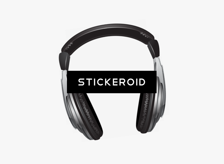 Headphone Silhouette Clip Art Headphones - Headphones, Transparent Clipart