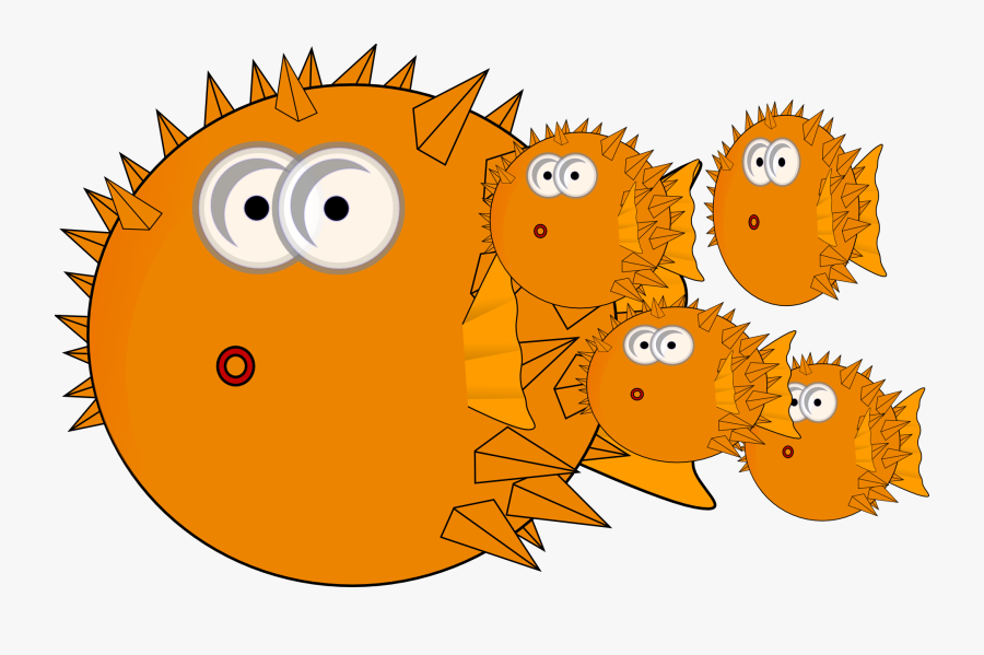 Transparent Background Pufferfish Clipart, Transparent Clipart