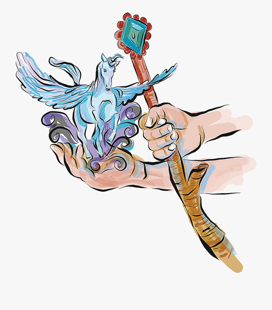 Stick-6 - Illustration, Transparent Clipart