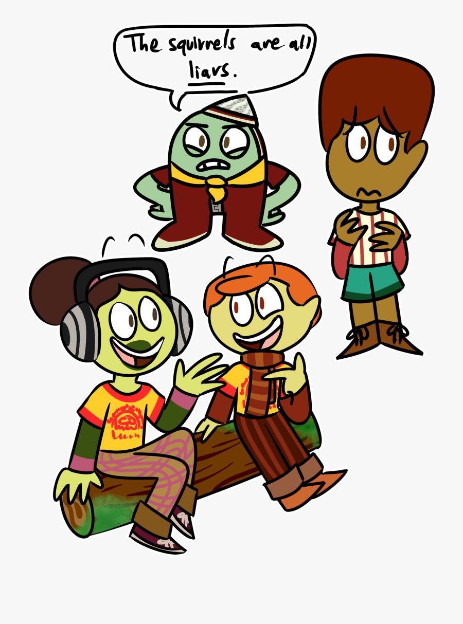 Drew These On The Plane Ride Home, But Didn"t Finish - Cartoon, Transparent Clipart