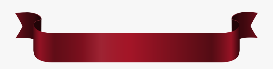 Design Red Banner Png, Transparent Clipart