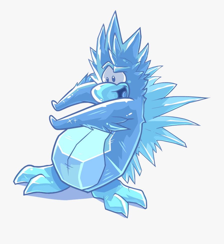 Transparent Christmas Party Clipart - Club Penguin Frost Penguin, Transparent Clipart