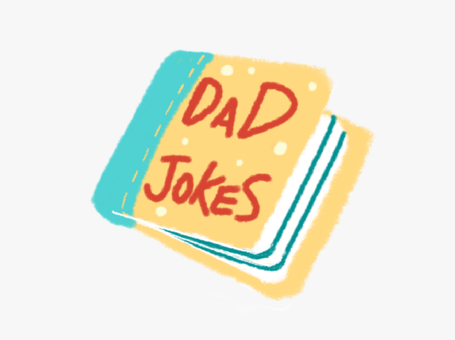 Dad Jokes - Tan, Transparent Clipart