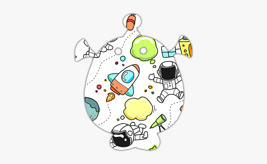 Easy Space Themed Painting, Transparent Clipart