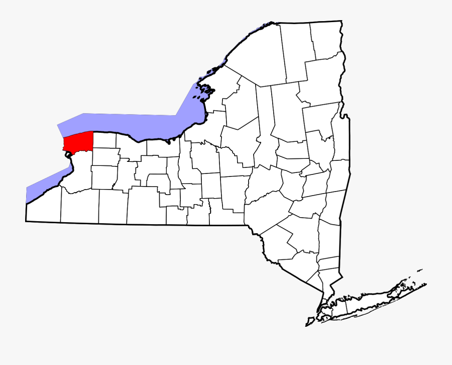 National Register Of Historic Places Listings In Niagara - Ithaca On New York Map, Transparent Clipart