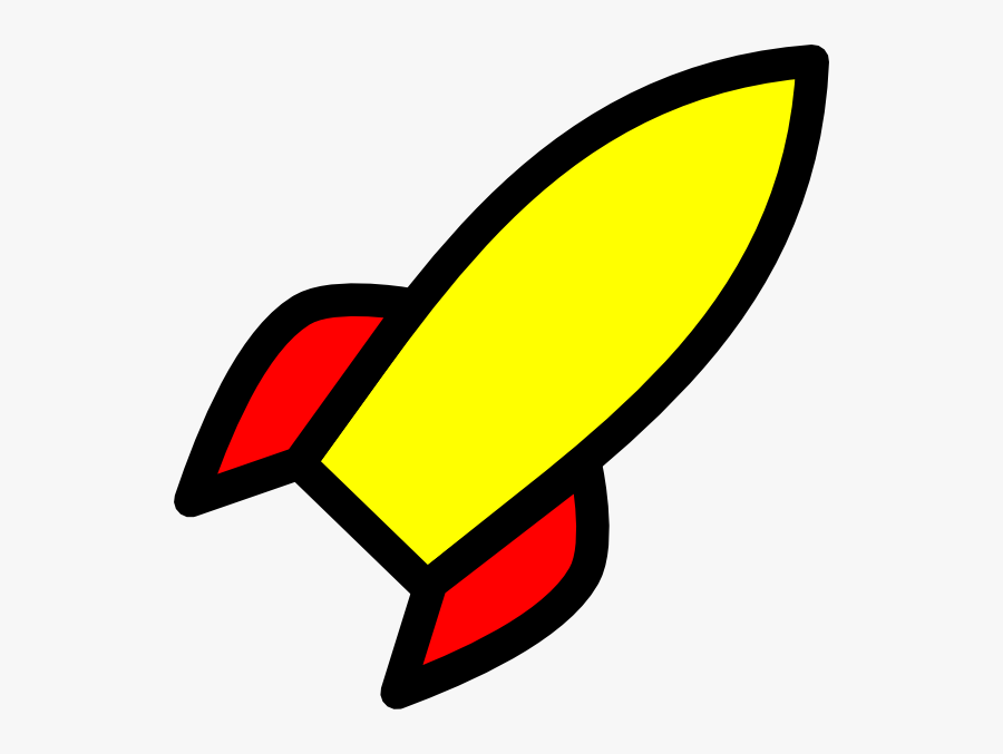 Cartoon Rocket Ship No Background, Transparent Clipart